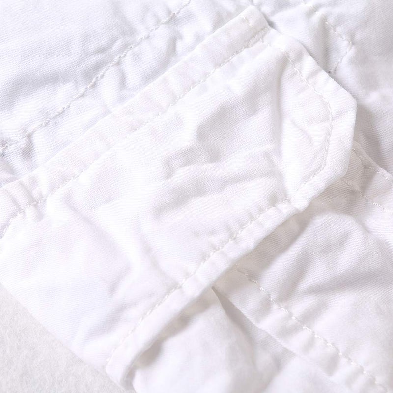 OCHENTA Men's Lightweight Pockets Casual Cargo Shorts Cotton Casual Summer Work White 38 - Image 5